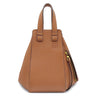 ロエベ LOEWE ハンモックバッグ スモール 387.30.S35 タン カーフ 2WAYバッグ ゴールド金具 茶 アナグラム ハンドバッグ ショルダー