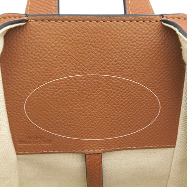 ロエベ LOEWE ハンモックバッグ スモール 387.30.S35 タン カーフ 2WAYバッグ ゴールド金具 茶 アナグラム ハンドバッグ ショルダー