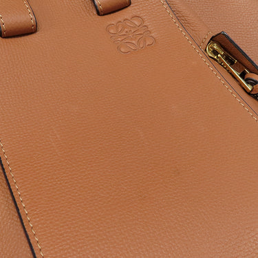 ロエベ LOEWE ハンモックバッグ スモール 387.30.S35 タン カーフ 2WAYバッグ ゴールド金具 茶 アナグラム ハンドバッグ ショルダー