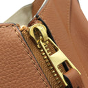 ロエベ LOEWE ハンモックバッグ スモール 387.30.S35 タン カーフ 2WAYバッグ ゴールド金具 茶 アナグラム ハンドバッグ ショルダー