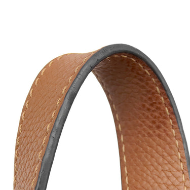 ロエベ LOEWE ハンモックバッグ スモール 387.30.S35 タン カーフ 2WAYバッグ ゴールド金具 茶 アナグラム ハンドバッグ ショルダー
