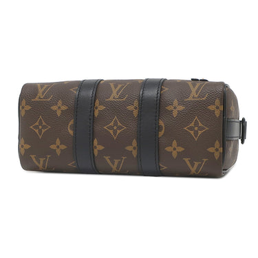 ルイヴィトン LOUIS VUITTON LVフレンズ キーポルXS M80201 モノグラム モノグラムキャンバス レザー 2WAYバッグ ブラック金具 ショルダー ミニボストン