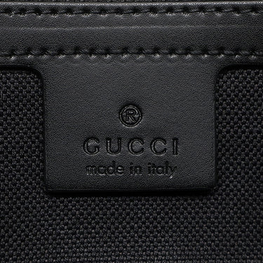 グッチ GUCCI ソフト ベルトバッグ 474293 ブラック GGスプリームキャンバス ボディバッグ シルバー金具 ウェブ ウエストバッグ