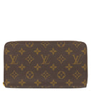 ルイヴィトン LOUIS VUITTON ジッピー オーガナイザー M62581 モノグラム モノグラムキャンバス 長財布 ゴールド金具 ラウンドファスナー 茶
