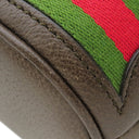 グッチ GUCCI ジャンボGG オフィディア 550621 ベージュ×エボニー レザー ジャンボGGキャンバス 2WAYバッグ ゴールド金具 バケットバッグ ショルダー
