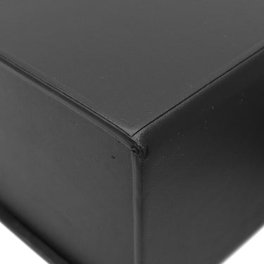 フェンディ FENDI ボックス ショルダー 7VA519 ブラック レザー ショルダーバッグ シルバー金具 黒 BOX型 縦型