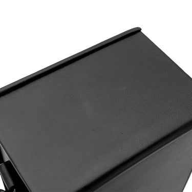 フェンディ FENDI ボックス ショルダー 7VA519 ブラック レザー ショルダーバッグ シルバー金具 黒 BOX型 縦型