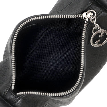 グッチ GUCCI ブロンディ ワンショルダー 760170 ブラック レザー ショルダーバッグ シルバー金具 黒 肩掛け インターロッキングG