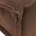 エルメス HERMES エールライントート MM ブラウン キャンバス トートバッグ シルバー金具 鍵・カデナ欠品
