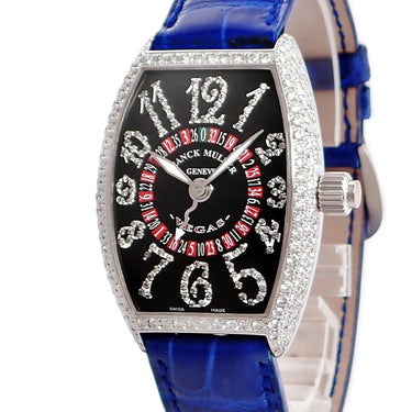 腕時計 フランクミュラー FRANCK MULLER トノウカーベックス ヴェガス ジョーカー 5850VEGAS D CD 自動巻き メンズ K18WG ダイヤ 限定20本