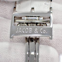 腕時計 ジェイコブ JACOB&CO 5タイムゾーン ジャンボ JC-30JD クオーツ メンズ 純正ダイヤ パヴェ GMT デイト 57mm ビッグフェイス