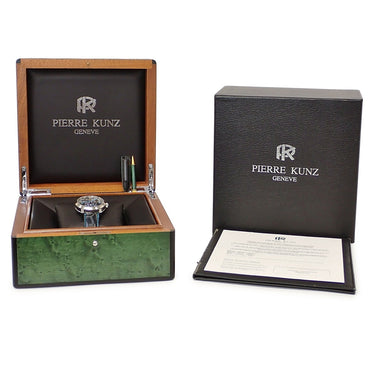 腕時計 ピエールクンツ PIERRE KUNZ パピヨン タヒチムーン PKA014HMRL 自動巻き メンズ スケルトン シェル バイレトログラード
