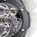 腕時計 ウブロ HUBLOT ビッグバン メカ-10 ブラックマジック 414.CI.1123.RX 手巻き メンズ OH済 スケルトン パワーリザーブ