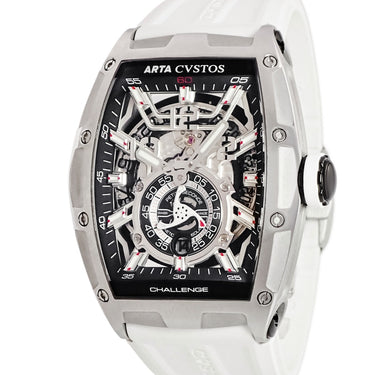 腕時計 クストス CVSTOS チャレンジ ジェットライナー II P-S ARTA CVT-JET2-PS-ARTA ST 自動巻き メンズ OH済 トノー 限定30本