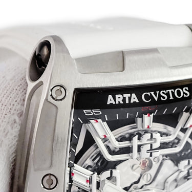 腕時計 クストス CVSTOS チャレンジ ジェットライナー II P-S ARTA CVT-JET2-PS-ARTA ST 自動巻き メンズ OH済 トノー 限定30本