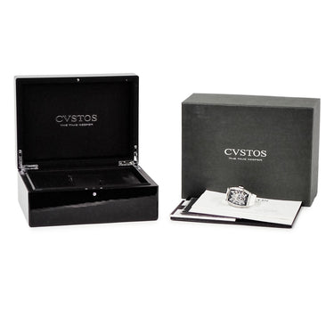 腕時計 クストス CVSTOS チャレンジ ジェットライナー II P-S ARTA CVT-JET2-PS-ARTA ST 自動巻き メンズ OH済 トノー 限定30本