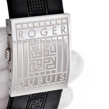 腕時計 ロジェデュブイ ROGER DUBUIS ニュー イージーダイバー DBSE0257 自動巻き メンズ 黒 逆回転防止ベゼル スモールセコンド 限定
