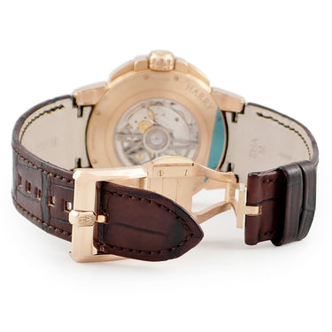 腕時計 ハリーウィンストン Harry Winston オーシャン ビッグデイト 42mm OCEABD42RR001 自動巻き メンズ K18RG無垢 オフセンター
