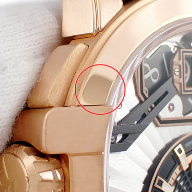 腕時計 ハリーウィンストン Harry Winston オーシャン ビッグデイト 42mm OCEABD42RR001 自動巻き メンズ K18RG無垢 オフセンター