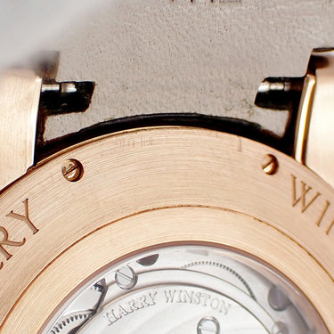 腕時計 ハリーウィンストン Harry Winston オーシャン ビッグデイト 42mm OCEABD42RR001 自動巻き メンズ K18RG無垢 オフセンター