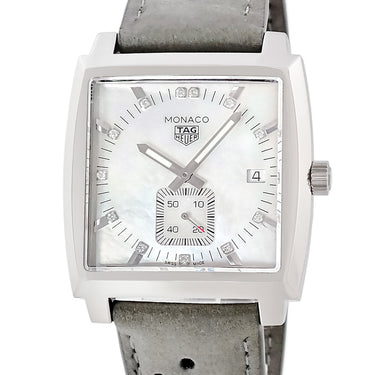 腕時計 タグホイヤー TAG Heuer モナコ レディ WAW131B.FC6247 クオーツ メンズ レディース 純正ダイヤ シェル スクエア デイト
