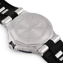 腕時計 ブルガリ BVLGARI ディアゴノ セラミック DG42C6SCVD DG42SC 自動巻き メンズ デイト シルバー ブラック アラビア バー