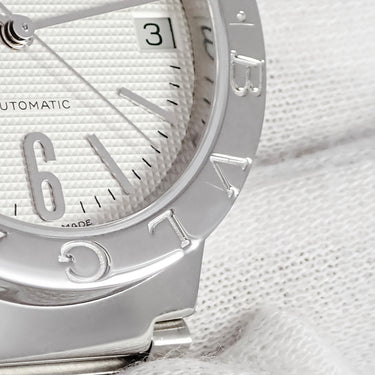 腕時計 ブルガリ BVLGARI ブルガリブルガリ BB33SS BB33WSSD/N 自動巻き メンズ レディース シルバー バー アラビア デイト