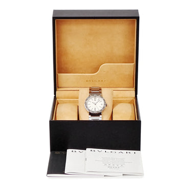 腕時計 ブルガリ BVLGARI ブルガリブルガリ BB33SS BB33WSSD/N 自動巻き メンズ レディース シルバー バー アラビア デイト