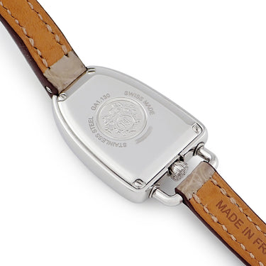 腕時計 エルメス HERMES ギャロップ ドゥ エルメス MM GA1.130 クオーツ レディース 純正ダイヤ 6時位置リューズ アラビア