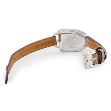 腕時計 エルメス HERMES ギャロップ ドゥ エルメス MM GA1.130 クオーツ レディース 純正ダイヤ 6時位置リューズ アラビア