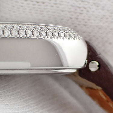 腕時計 エルメス HERMES ギャロップ ドゥ エルメス MM GA1.130 クオーツ レディース 純正ダイヤ 6時位置リューズ アラビア