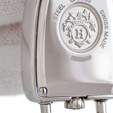 腕時計 エルメス HERMES ギャロップ ドゥ エルメス MM GA1.130 クオーツ レディース 純正ダイヤ 6時位置リューズ アラビア