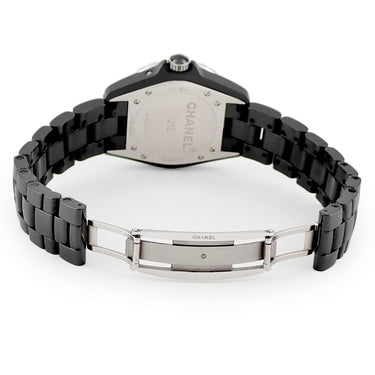 腕時計 シャネル CHANEL J12 ファーズ ドゥ リュヌ H3407 自動巻き メンズ 純正ダイヤ ブラック セラミック ムーンフェイズ
