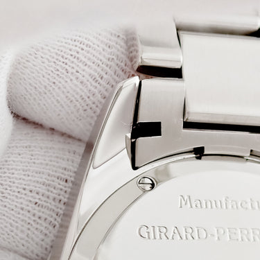 腕時計 ジラールペルゴ GIRARD PERREGAUX シーホーク II 49900-1-11-6146 自動巻き メンズ ブラック デイト パワーリザーブインジケーター