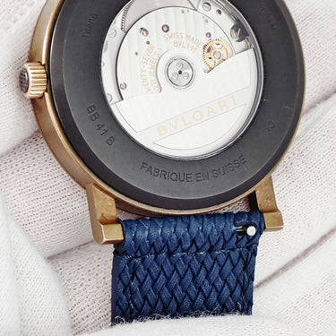 腕時計 ブルガリ BVLGARI ブルガリブルガリ ソロテンポ BB41B 103132 自動巻き メンズ ブロンズ チタン デイト アラビア バー