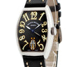 腕時計 フランクミュラー FRANCK MULLER トノウカーベックス ユベントス 5850 JUVENTUS 自動巻き メンズ ブラック 青針 セリエA コラボ 限定