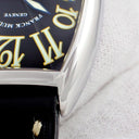 腕時計 フランクミュラー FRANCK MULLER トノウカーベックス ユベントス 5850 JUVENTUS 自動巻き メンズ ブラック 青針 セリエA コラボ 限定