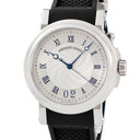 腕時計 ブレゲ BREGUET マリーン II ラージデイト 5817ST/12/5V8 自動巻き メンズ ギョーシェ 青針 コインエッジ ローマン