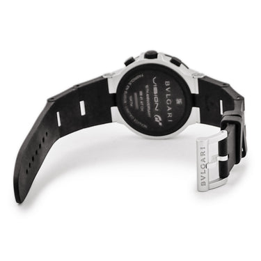 腕時計 ブルガリ BVLGARI アルミニウム クロノグラフ ヴィジョン グランツーリスモ BB41ATCH 自動巻き メンズ 新品同様 コラボ 限定