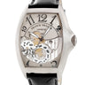 腕時計 フランクミュラー FRANCK MULLER トノウカーベックス ビッグデイト 8080SCGDFO 自動巻き メンズ グランドデイト シースルーバック