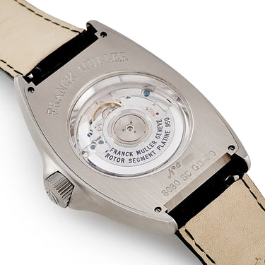 腕時計 フランクミュラー FRANCK MULLER トノウカーベックス ビッグデイト 8080SCGDFO 自動巻き メンズ グランドデイト シースルーバック