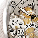 腕時計 フランクミュラー FRANCK MULLER トノウカーベックス ビッグデイト 8080SCGDFO 自動巻き メンズ グランドデイト シースルーバック