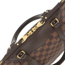 ルイヴィトン LOUIS VUITTON ウェストミンスター PM N41102 ダミエエベヌ ダミエキャンバス ハンドバッグ ゴールド金具 茶