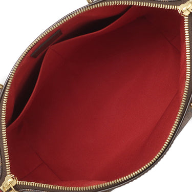 ルイヴィトン LOUIS VUITTON ウェストミンスター PM N41102 ダミエエベヌ ダミエキャンバス ハンドバッグ ゴールド金具 茶