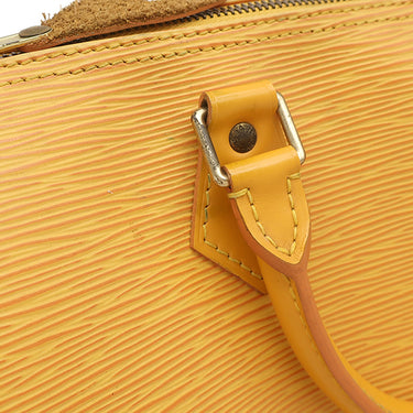 ルイヴィトン LOUIS VUITTON スピーディ 25 M43019 タッシリイエロー エピレザー ハンドバッグ ゴールド金具 ボストンバッグ 鍵・パドロック欠品