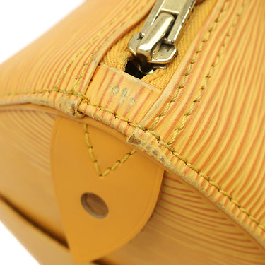 ルイヴィトン LOUIS VUITTON スピーディ 25 M43019 タッシリイエロー エピレザー ハンドバッグ ゴールド金具 ボストンバッグ 鍵・パドロック欠品