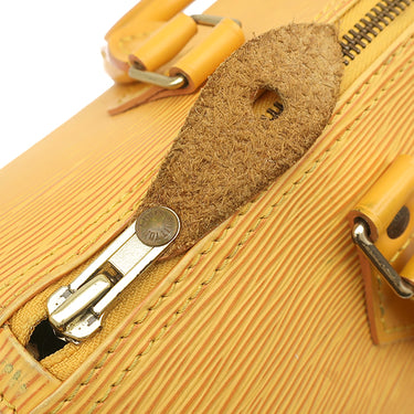 ルイヴィトン LOUIS VUITTON スピーディ 25 M43019 タッシリイエロー エピレザー ハンドバッグ ゴールド金具 ボストンバッグ 鍵・パドロック欠品