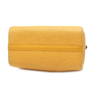 ルイヴィトン LOUIS VUITTON スピーディ 25 M43019 タッシリイエロー エピレザー ハンドバッグ ゴールド金具 ボストンバッグ 鍵・パドロック欠品