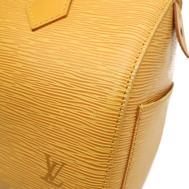 ルイヴィトン LOUIS VUITTON スピーディ 25 M43019 タッシリイエロー エピレザー ハンドバッグ ゴールド金具 ボストンバッグ 鍵・パドロック欠品