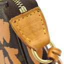 ルイヴィトン LOUIS VUITTON ポシェット アクセソワール M92193 ピーチ モノグラムキャンバス モノグラムグラフィティ アクセサリーポーチ ゴールド金具 グラフティ